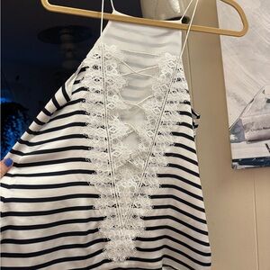 Cami nyc striped lace tol sm